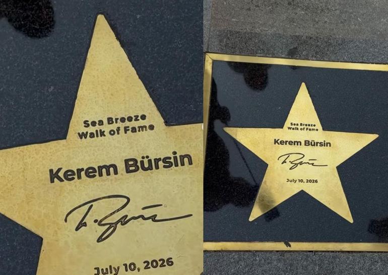 Kariyerinde bir ilk! Kerem Bürsin dünyaca ünlü yıldızlarla aynı yerde