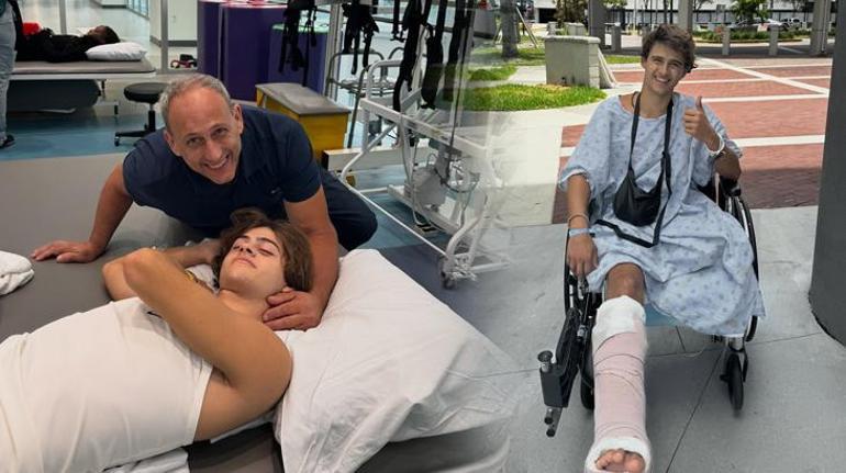 Survivor Yunanistan'da bacağını kaybetmişti! Stavros Floros hastaneden son halini paylaştı