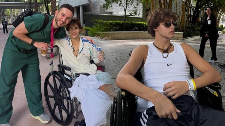 Survivor Yunanistan'da bacağını kaybetmişti! Stavros Floros hastaneden son halini paylaştı