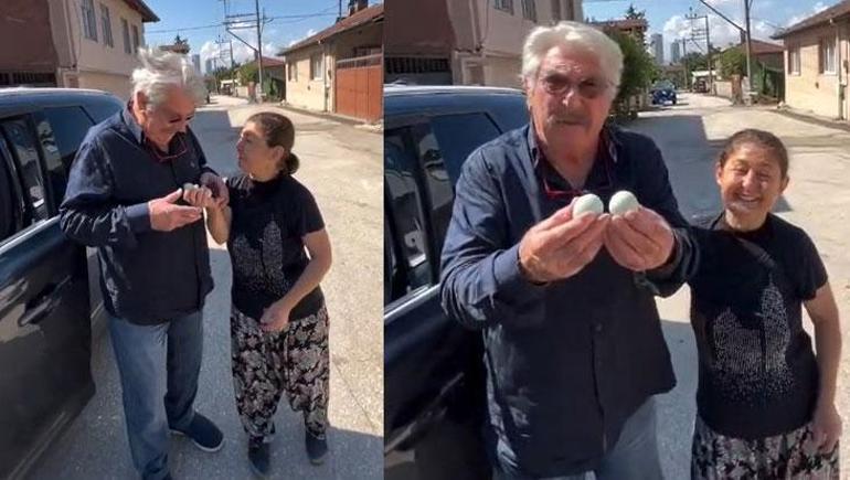 Yolu şaşıran Erdal Özyağcılar'a hayranından organik sürpriz: Kör gözlerimle tanıdım