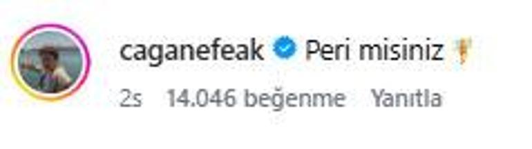 Daha 17'nin Leyla'sından gün batımı pozları! Rol arkadaşı kayıtsız kalamadı