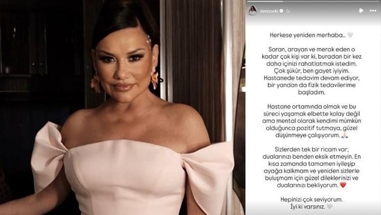 Leğen kemiği kırılmıştı! Deniz Seki'den haber var: Dualarınızı eksik etmeyin