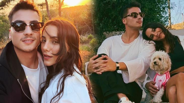 Bozcaada’da romantik tatil! Atakan Özkaya ve sevgilisi Dilin Döğer’den aşk dolu pozlar