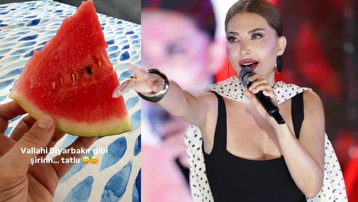 Ebru Yaşar’ın karpuz özlemi sınır tanımadı! Diyarbakır’dan Saint-Tropez’e getirtti