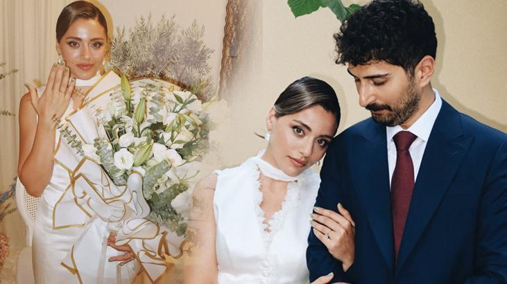 Evlilik yolunda ilk adım! Sıla Türkoğlu ve sevgilisi Ata Ayyıldız nişanlandı