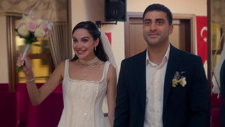 Haysiyet'te Simay ile Mehmet nikah masasında