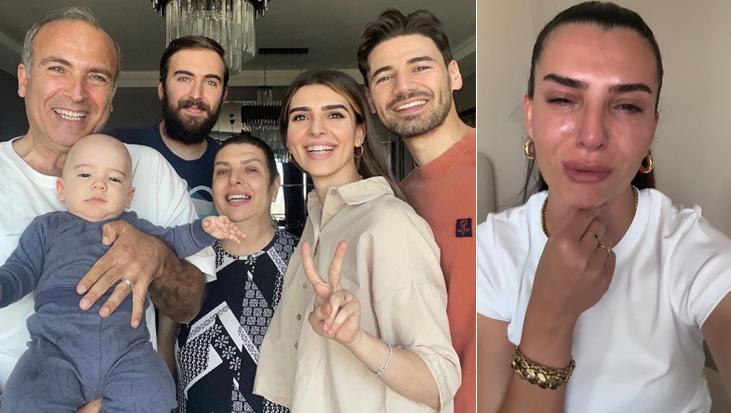 Merve Aydın kaybettiği annesini anarken gözyaşlarına boğuldu: Şuram düğümleniyor