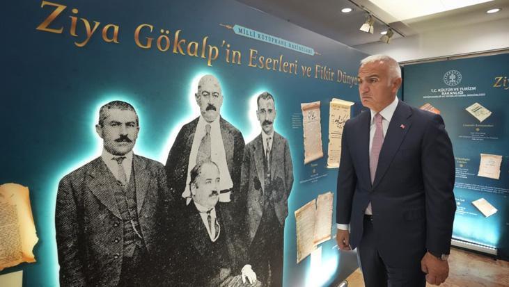 Ziya Gökalp’in fikri mirası doğumunun 150. yılında Milli Kütüphane’de