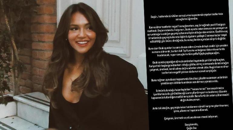 Ünlülere uyuşturucu soruşturması! Çağla Boz'dan yasaklı madde açıklaması: Benim açımdan sürpriz değil
