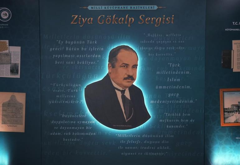 Ziya Gökalp'in fikri mirası doğumunun 150. yılında Milli Kütüphane'de