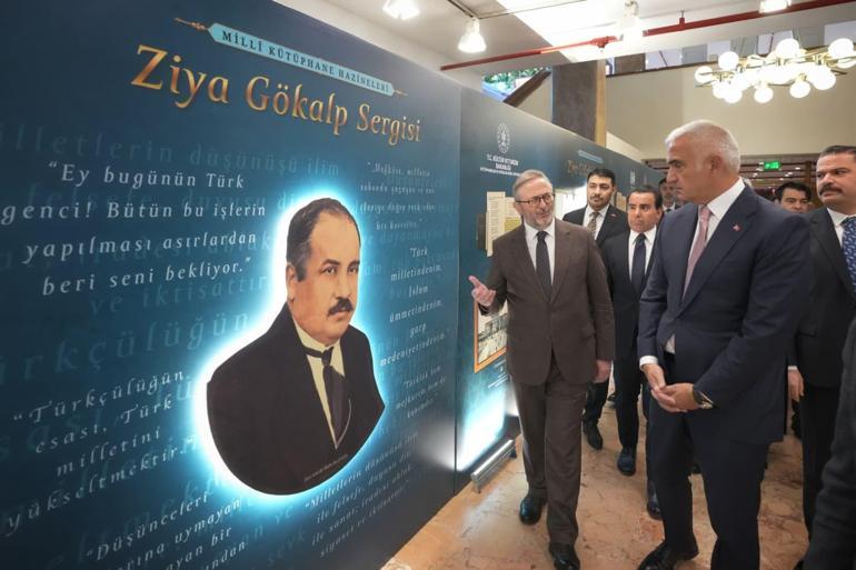 Ziya Gökalp'in fikri mirası doğumunun 150. yılında Milli Kütüphane'de