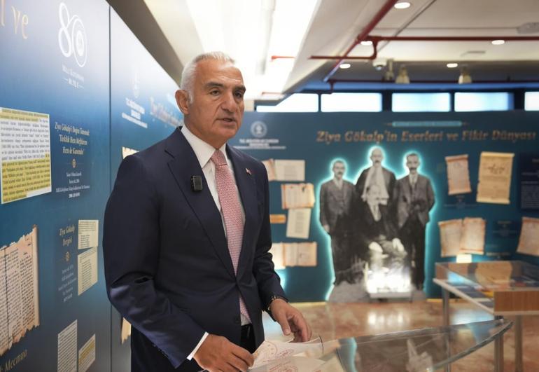 Ziya Gökalp'in fikri mirası doğumunun 150. yılında Milli Kütüphane'de